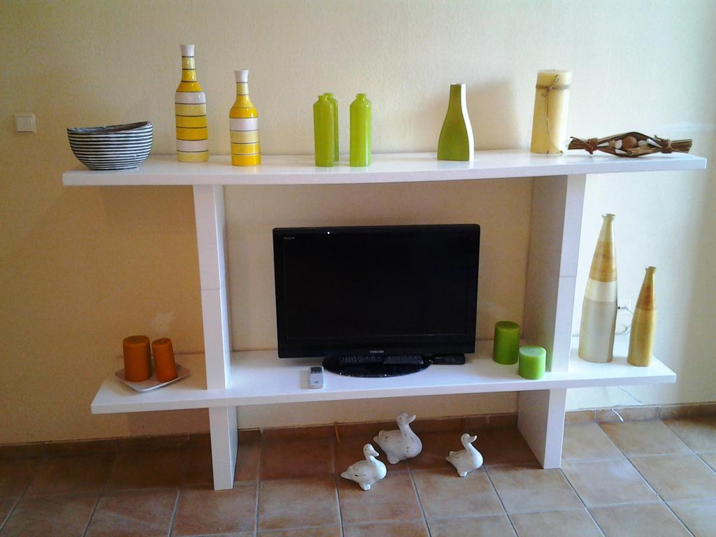 Point Twins Apartments Vrontádos Habitación foto